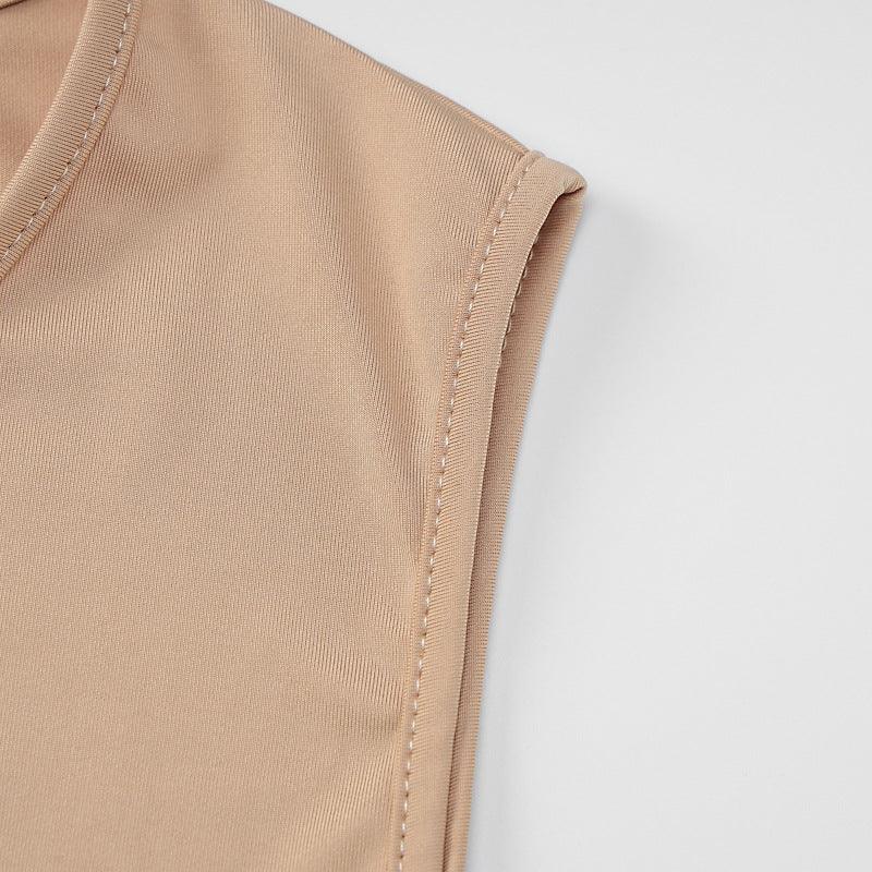 Autumn New Fashion Sleeveless Slim Dress - Elite Essence Store