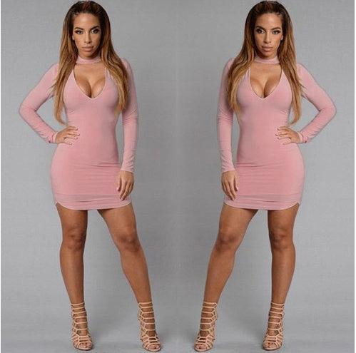 EBay fast selling, European, American, bursting, V collar, cocktail dresses and dress sexy dresses - Elite Essence Store