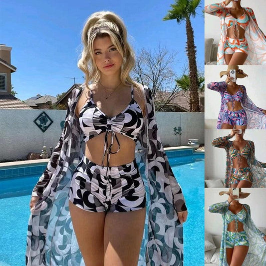 Bikini Three Piece Swimsuit Women - Elite Essence Store