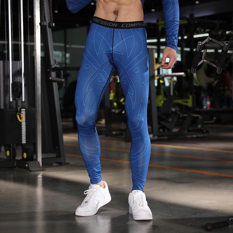 Men's Professional Running Training Tight Leggings - Elite Essence Store