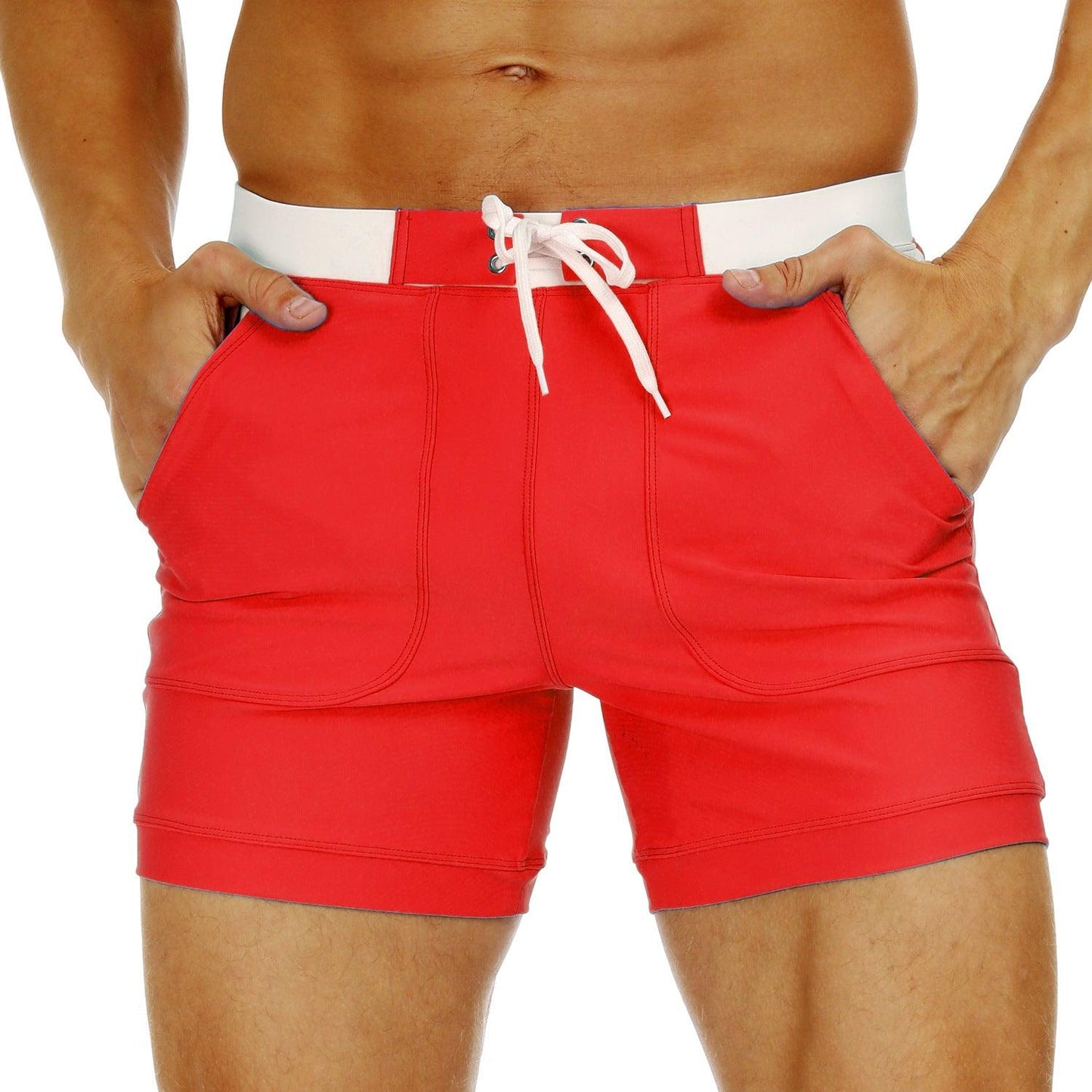 Men's Swimsuit Sexy Boxer Swim Shorts - Elite Essence Store