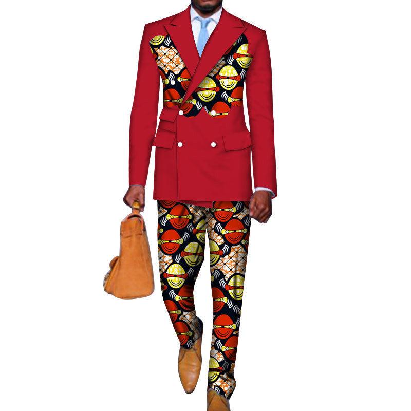 African National Costume Men's Suit Set - Elite Essence Store