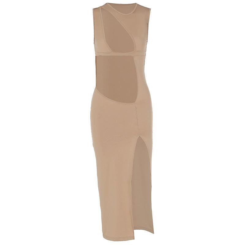 Autumn New Fashion Sleeveless Slim Dress - Elite Essence Store