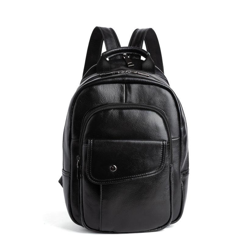 Travel Multifunctional Men's First Layer Cowhide Bag - Elite Essence Store