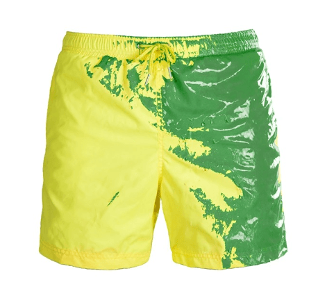 Magical Change Color Beach Shorts Summer Men Swimming Trunks Swimwear Swimsuit Quick Dry bathing shorts Beach Pant - Elite Essence Store