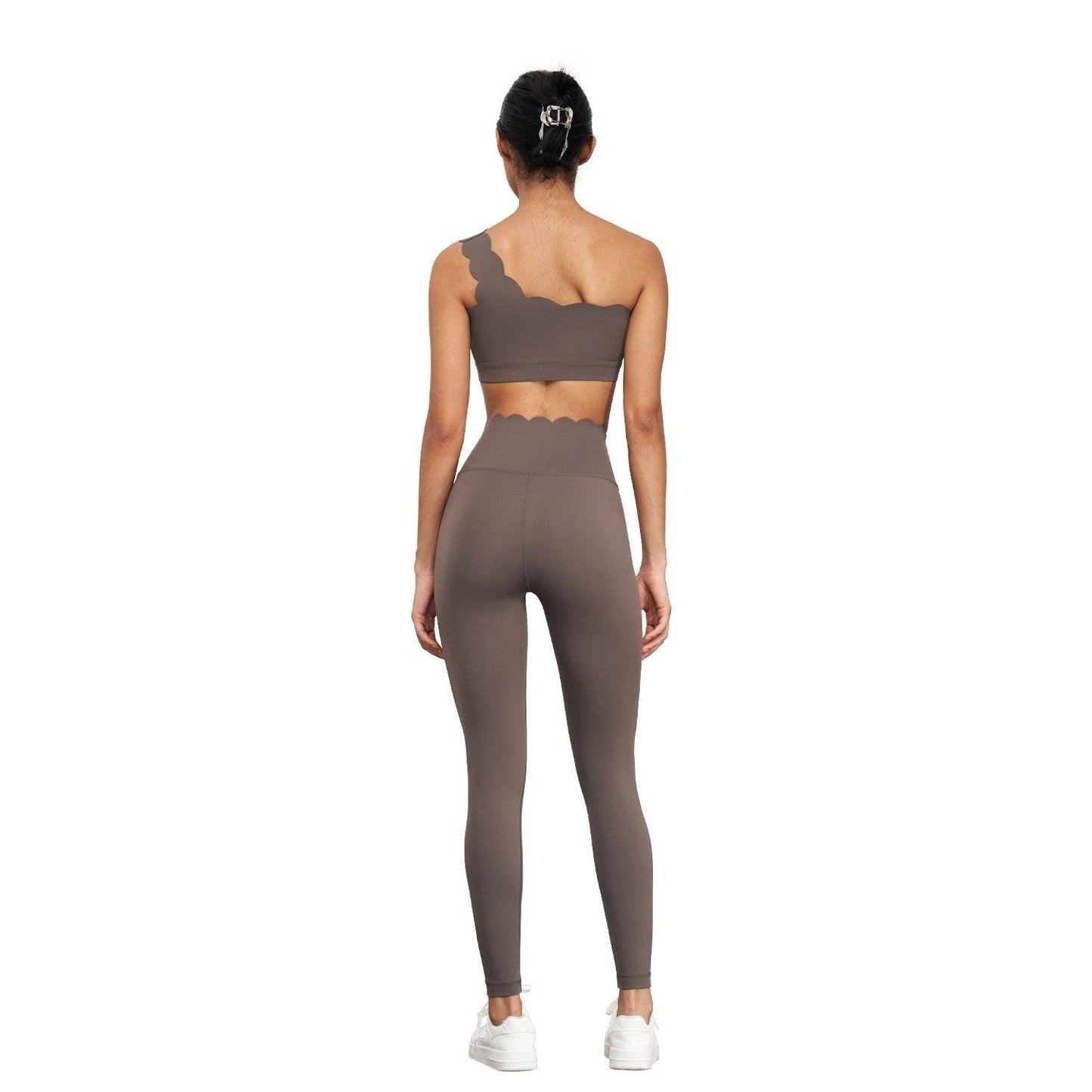 High Top Sports Leggings Peach Hip Running Yoga - Elite Essence Store