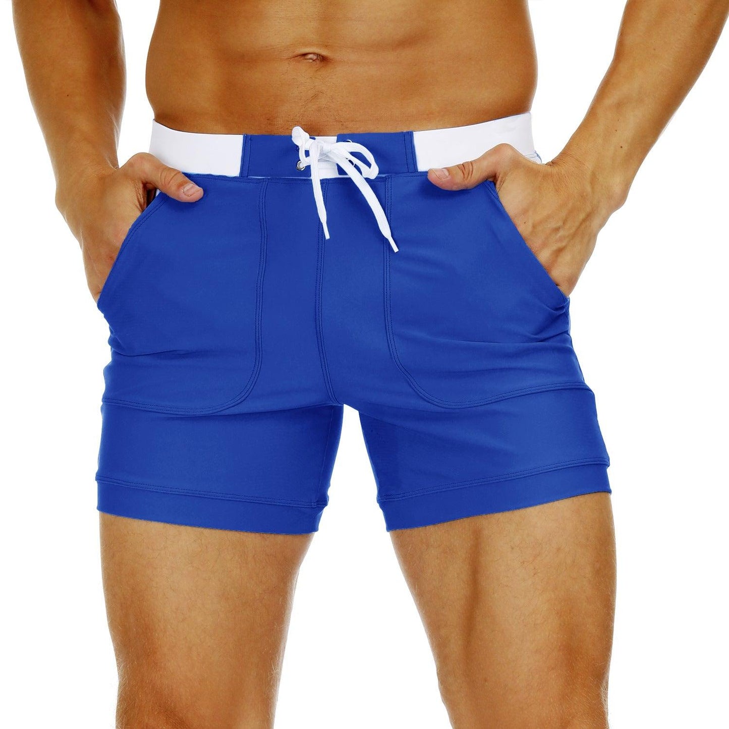 Men's Swimsuit Sexy Boxer Swim Shorts - Elite Essence Store