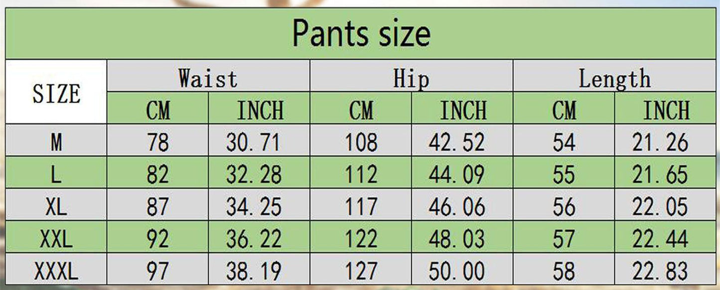 Men's Casual Vacation Beach Hawaiian Cotton Linen Multi-pocket Workwear Shorts - Elite Essence Store