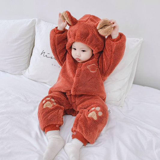 Newborn Baby Onesies Baby Clothes Romper Baby Quilted - Elite Essence Store