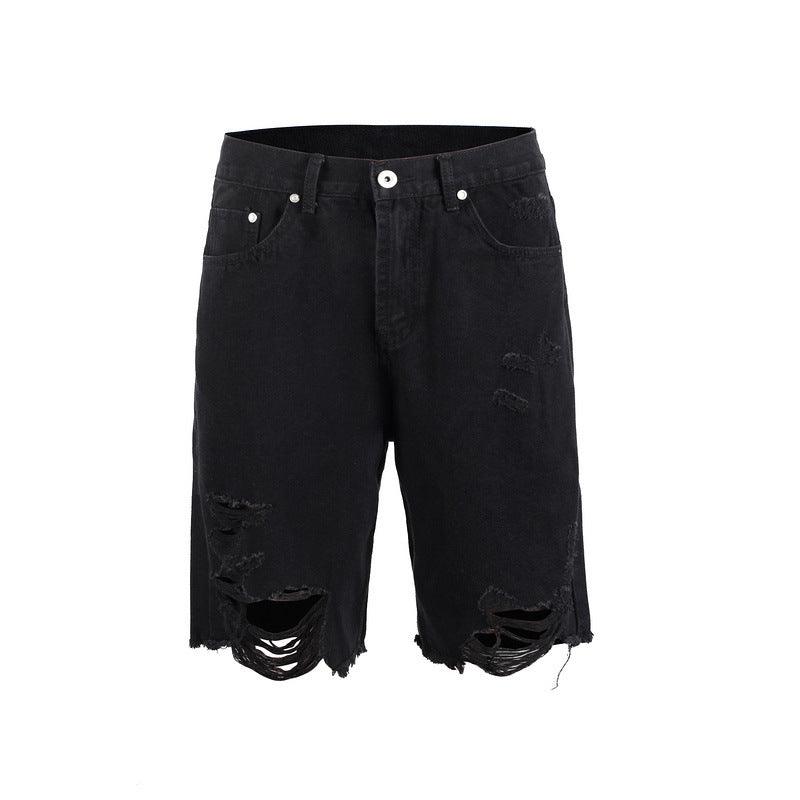 Loose Dad Denim Shorts Men - Elite Essence Store