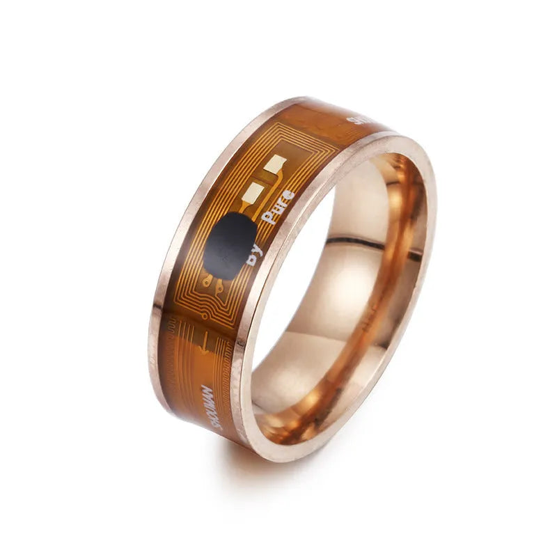 NFC smart ring wearable smart phone device cross-border hot selling smart jewelry