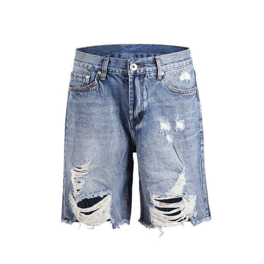 Loose Dad Denim Shorts Men - Elite Essence Store