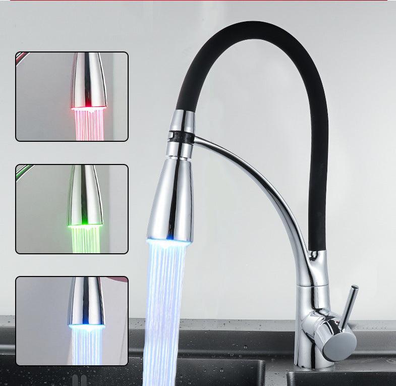 Kitchen faucet with cold tropical lamp - Elite Essence Store
