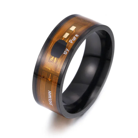 NFC smart ring wearable smart phone device cross-border hot selling smart jewelry