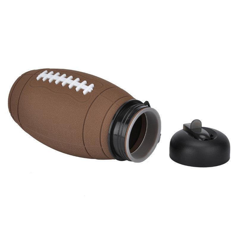 Outdoor Collapsible Sports Water Bottle Reusable Leak-proof Portable Football Water Bottle For All Sports - Elite Essence Store