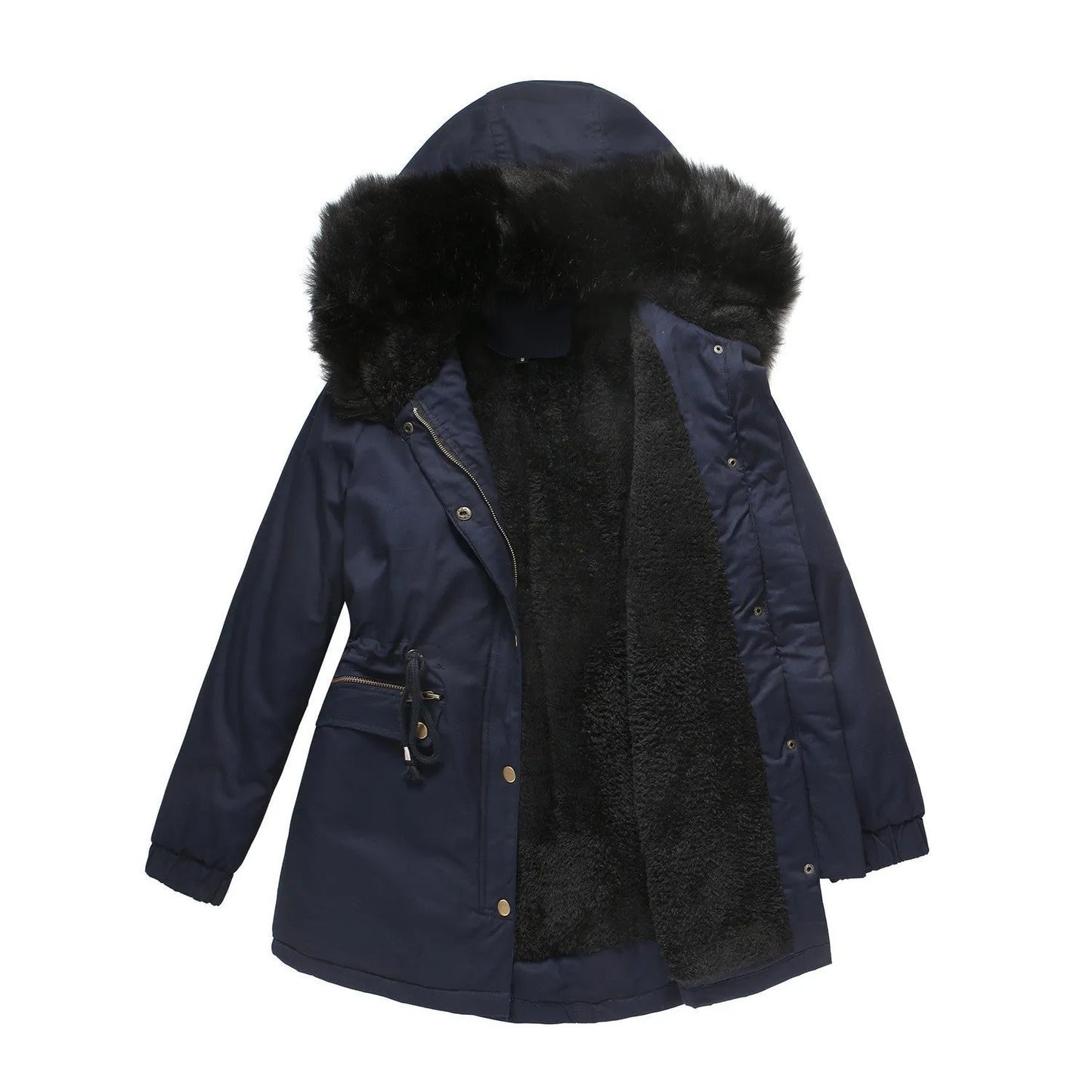 European Size Parka Workwear Cotton Coat Female