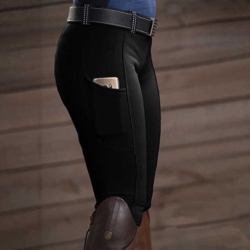 Equestrian Pants Stretch Hip-lifting Ladies Casual Pants - Elite Essence Store