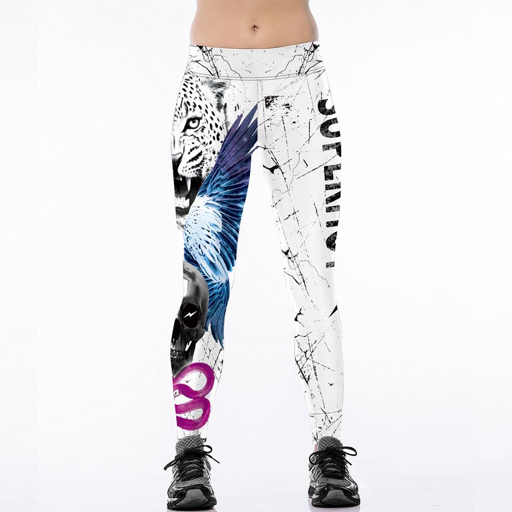 Digital printing robot leggings - Elite Essence Store