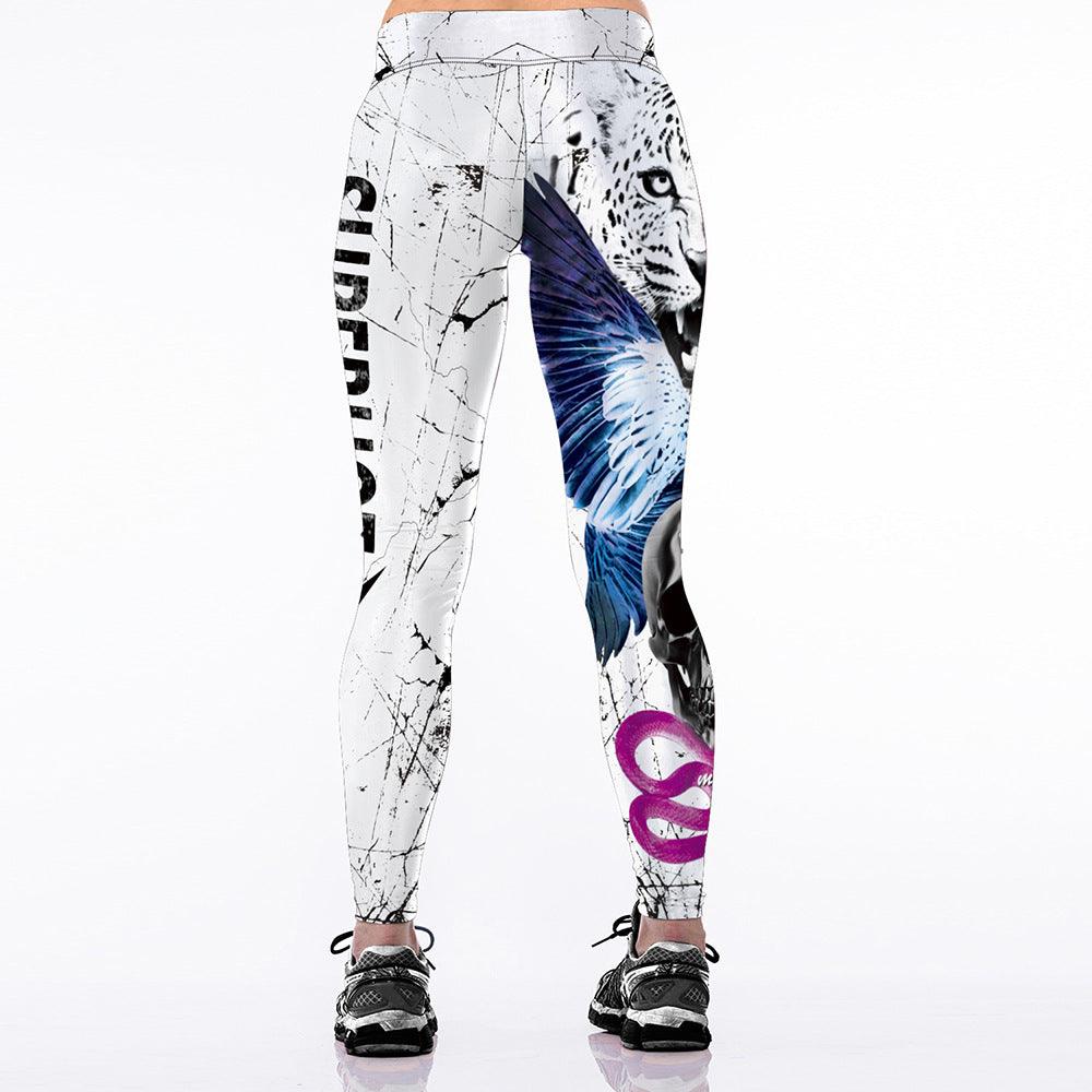 Digital printing robot leggings - Elite Essence Store