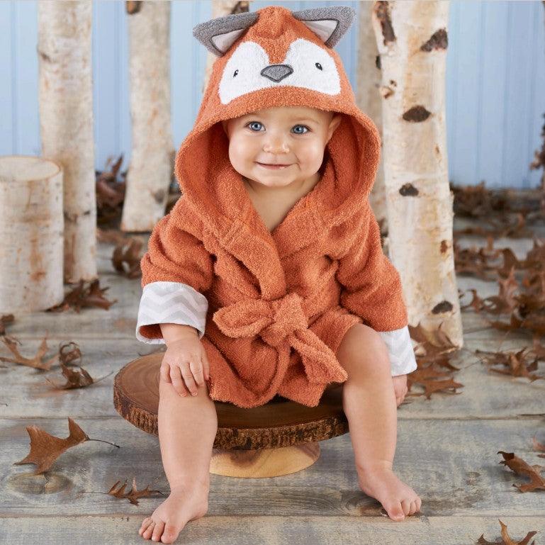 Children's Hooded Absorbent Animal-shaped Bathrobe - Elite Essence Store