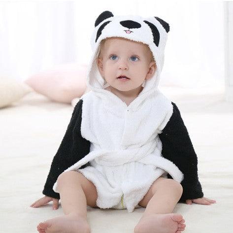 Children's Hooded Absorbent Animal-shaped Bathrobe - Elite Essence Store