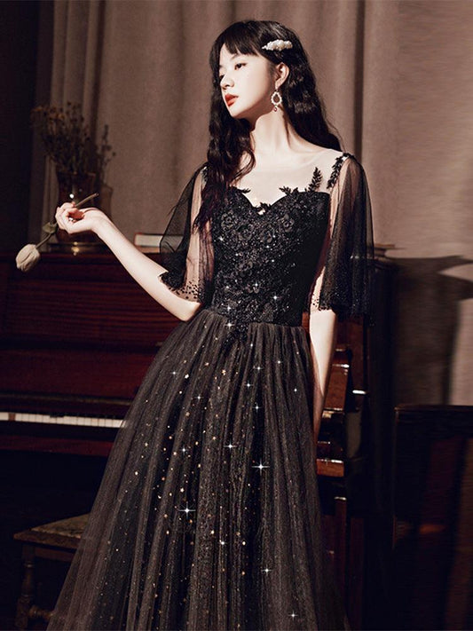 Black Annual French Dinner Dresses - Elite Essence Store