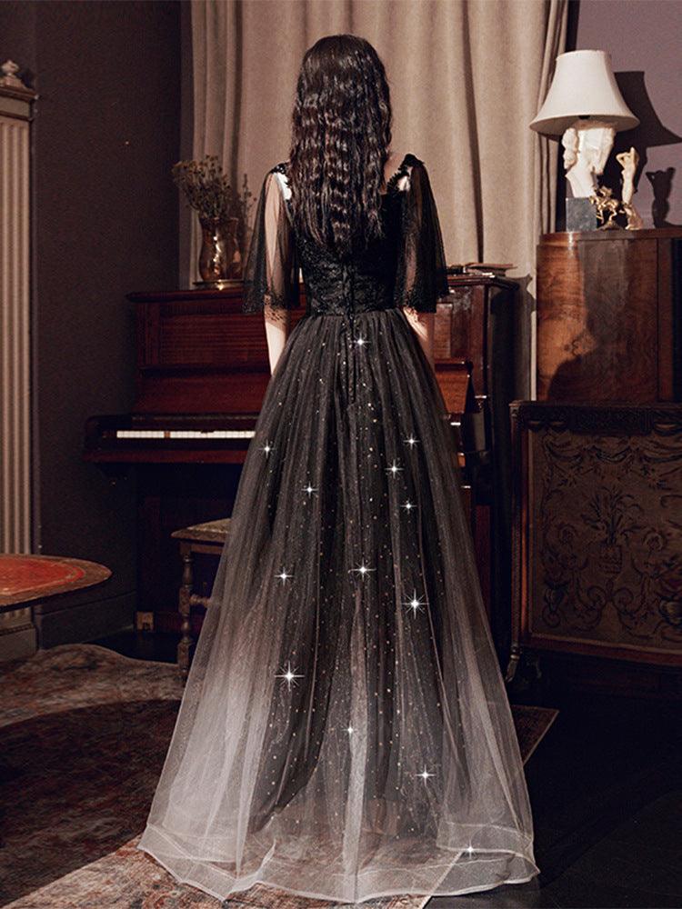 Black Annual French Dinner Dresses - Elite Essence Store