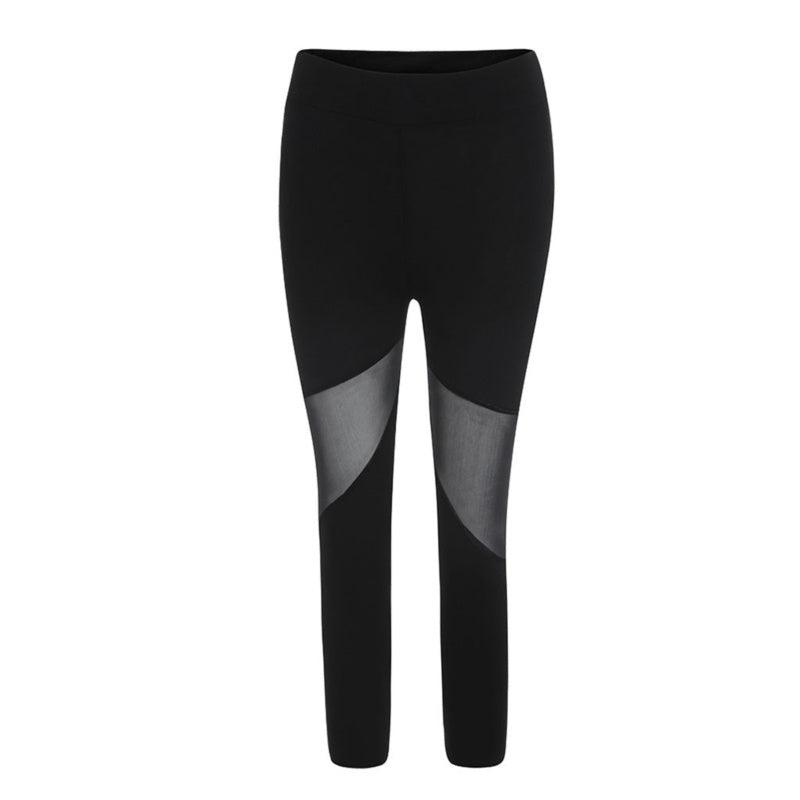 Women Leggings Gothic Insert Mesh Design Trousers Pants Big - Elite Essence Store