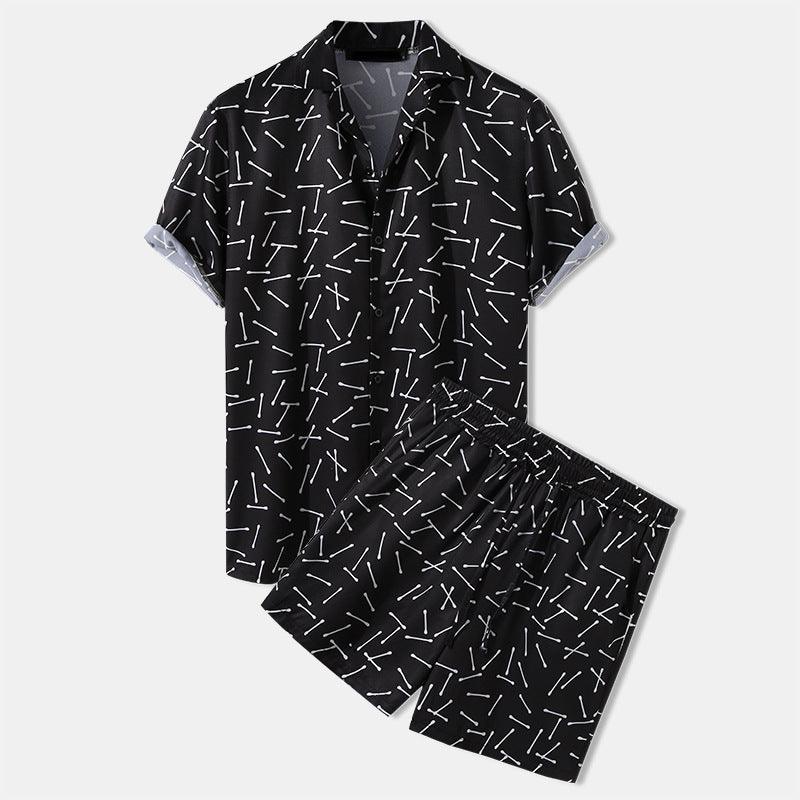 New Men's Hawaii Beach Print Suit - Elite Essence Store