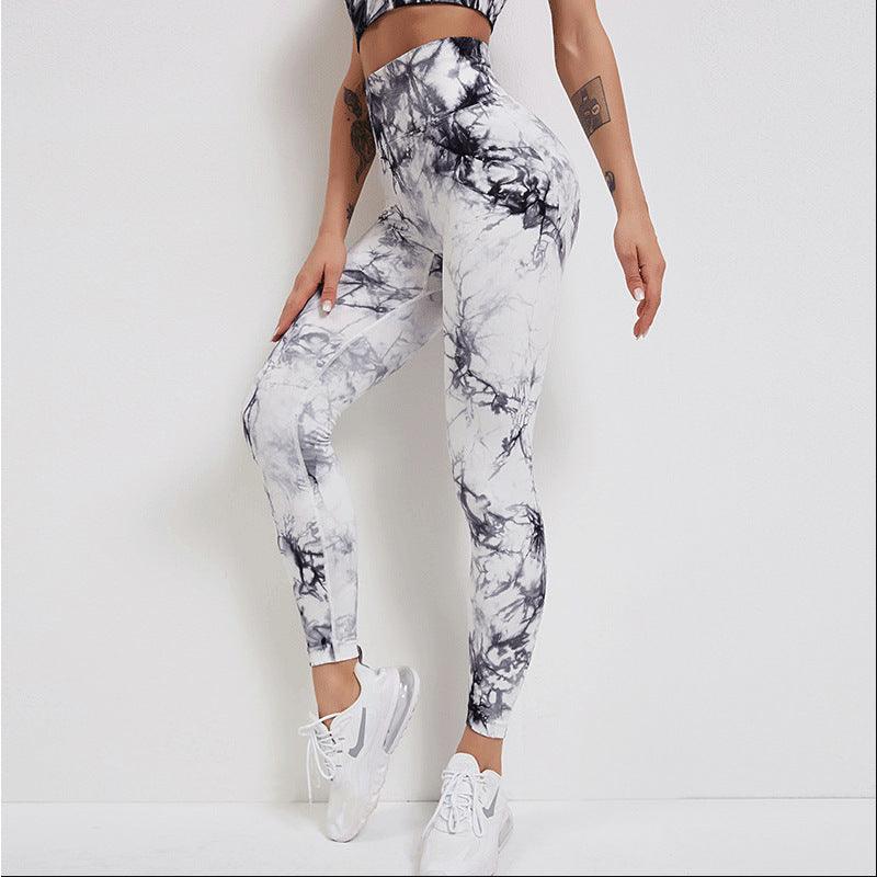 Tie-Dye Yoga Wear Women'S Sports Fitness Suit - Elite Essence Store