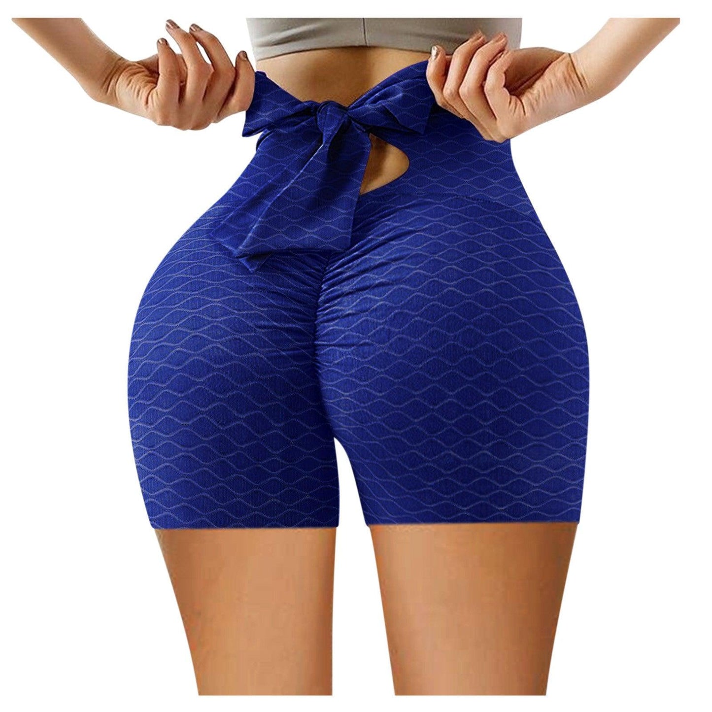 Women's High Waist Peach Hip Fitness Yoga Pants - Elite Essence Store