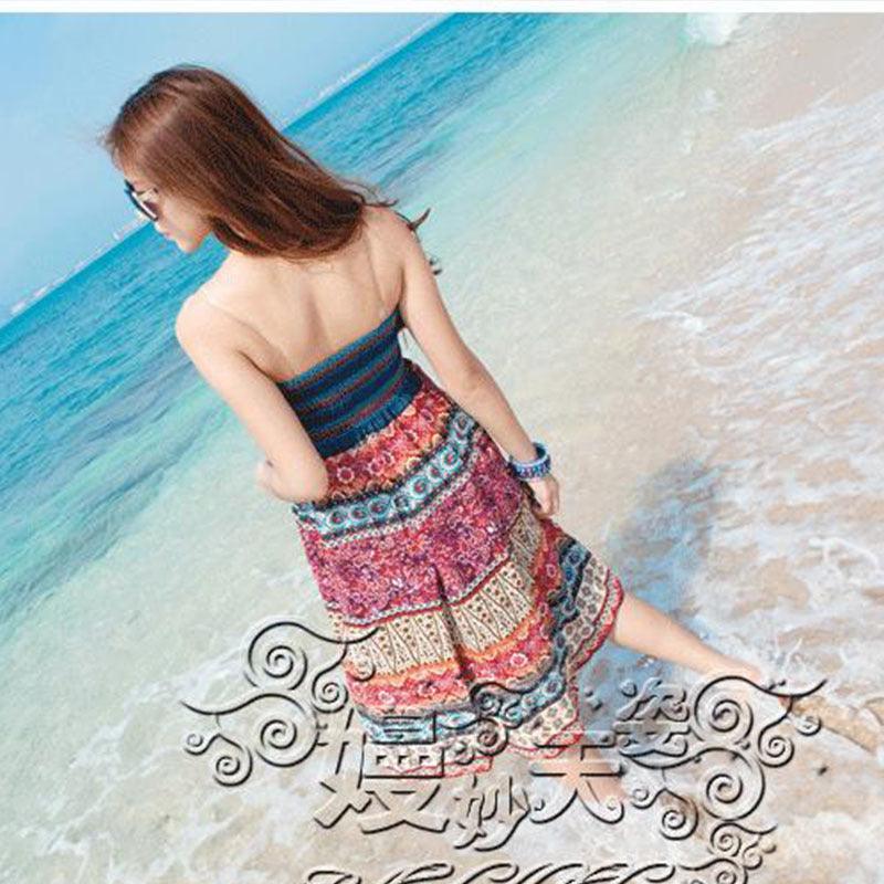 Beach holiday boho dress - Elite Essence Store