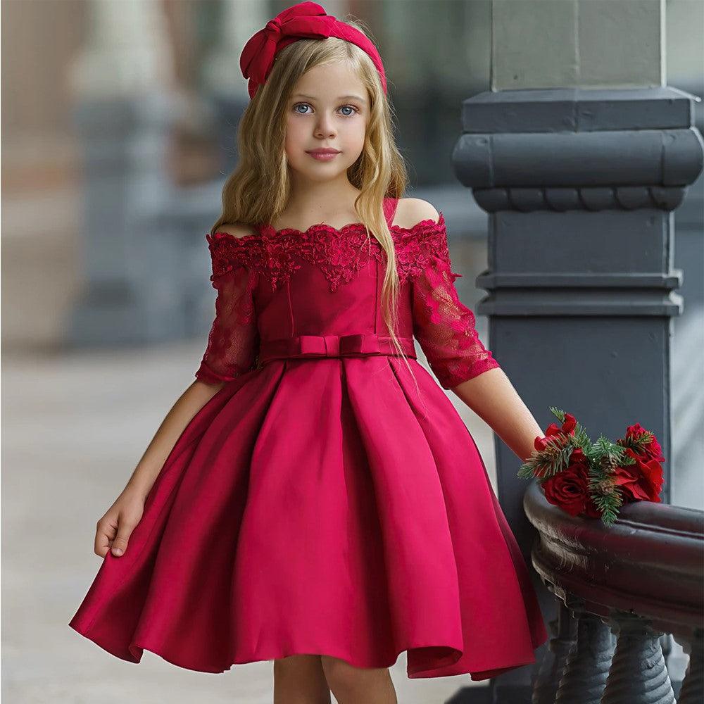 Kids Girls Dress Toddler Tops Skirts Kid Clothes Children - Elite Essence Store