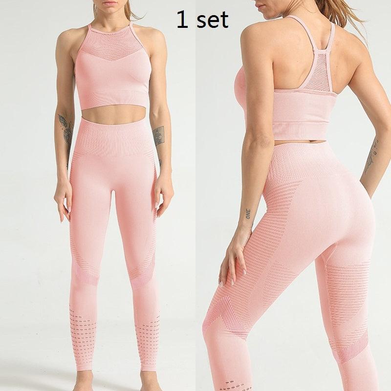 Quick-drying Breathable High-waist Mesh Tight Yoga Pants - Elite Essence Store