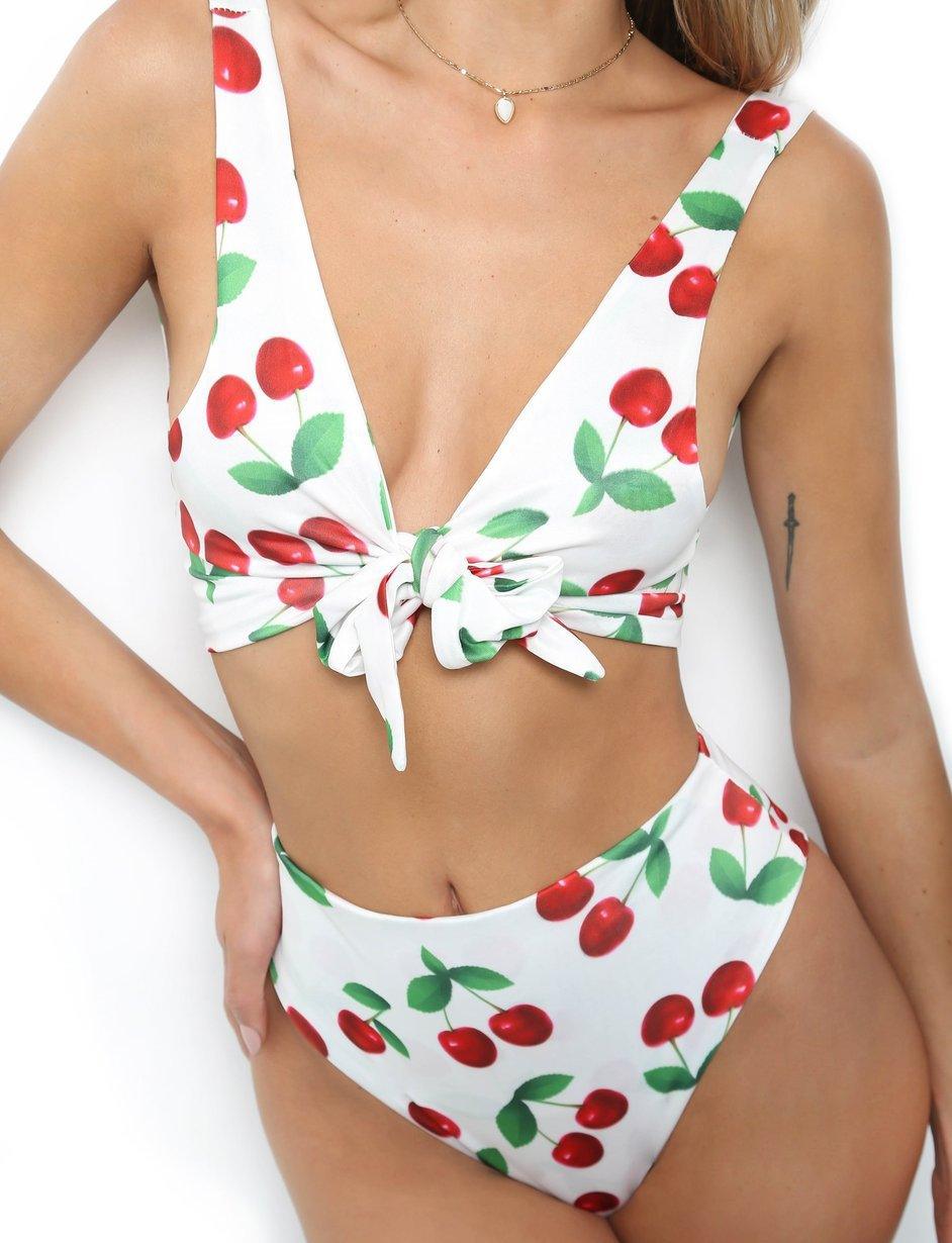 Bikini knotted double-sided swimsuit - Elite Essence Store