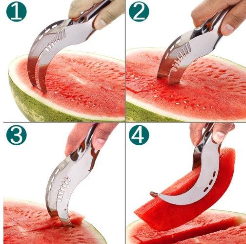 Stainless Steel Cutter For Watermelon Hami Melon Pitaya Pawpaw - Elite Essence Store