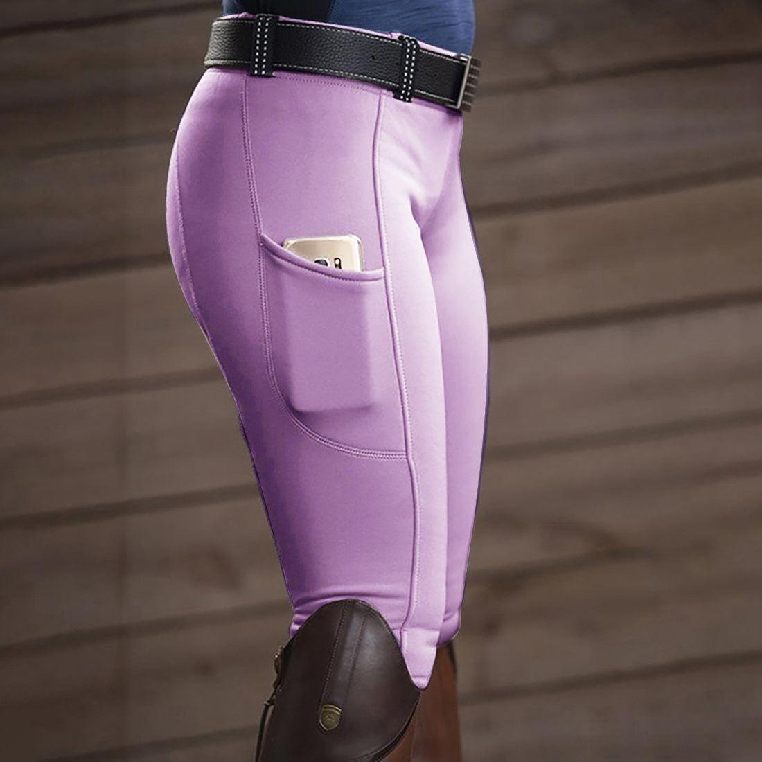 Equestrian Pants Stretch Hip-lifting Ladies Casual Pants - Elite Essence Store