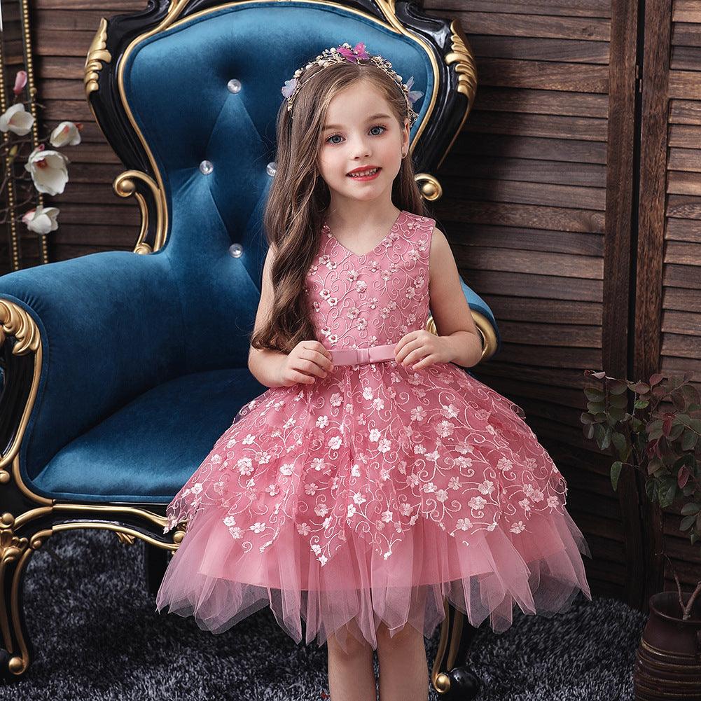 Clothing Baby Girls Middle And Small Children Kindergarten Dresses - Elite Essence Store