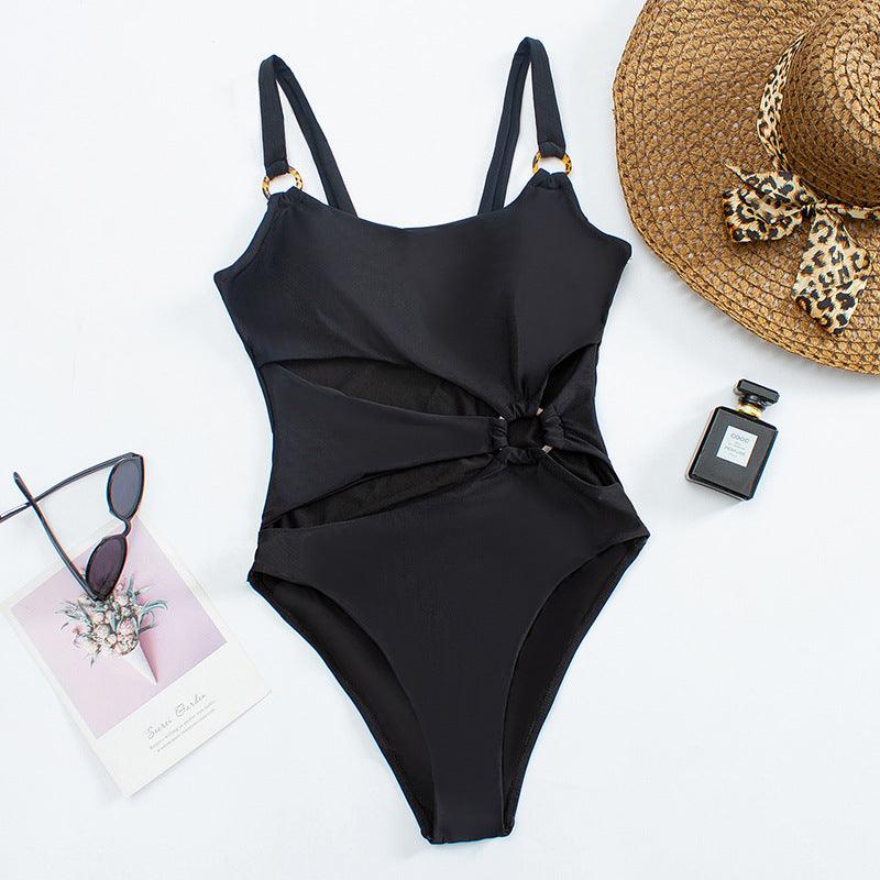 Women's Fashion Personality Solid Color Bikini - Elite Essence Store