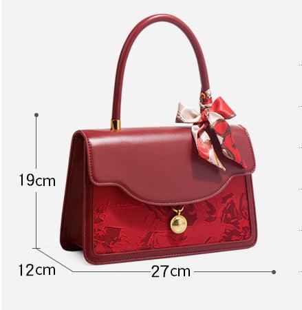 Red Wedding Bag Bridal Bag Women's New Large Capacity - Elite Essence Store