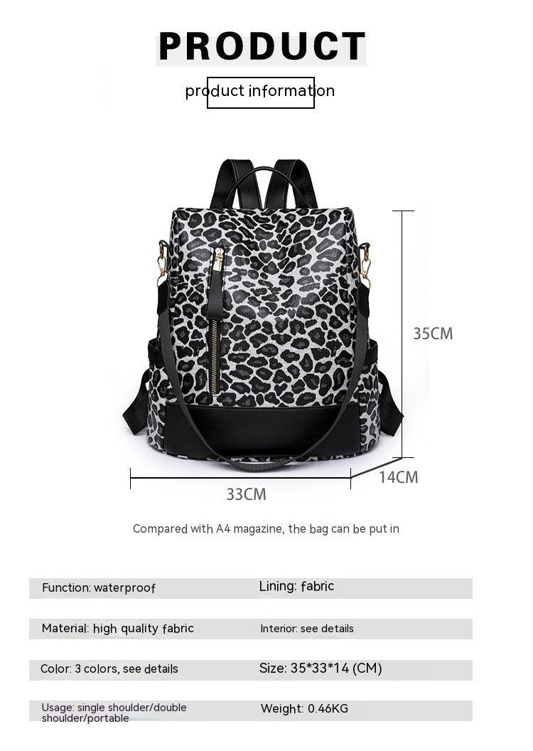 Simple Leisure Travel Large Capacity Soft Leather Shoulder Bag For Women - Elite Essence Store