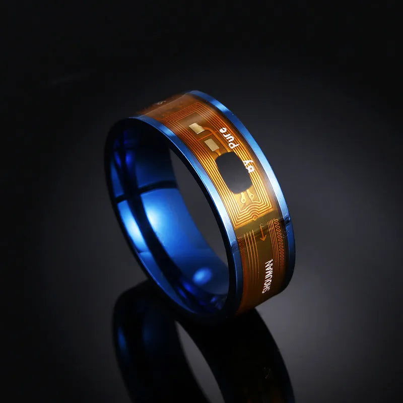 NFC smart ring wearable smart phone device cross-border hot selling smart jewelry