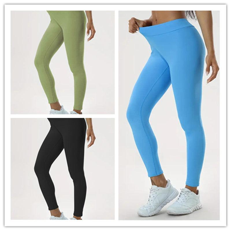 Women's Yoga Pants High Waist Lift High Elastic Tight Fitness Trousers - Elite Essence Store