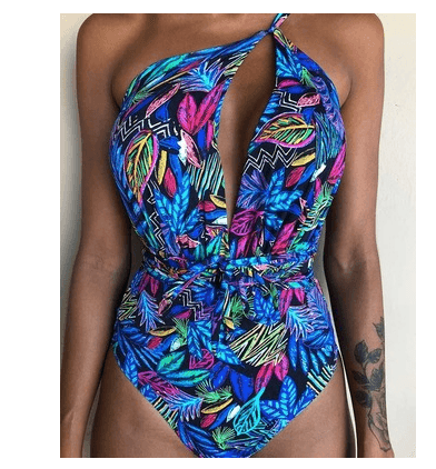 One Piece Swimsuit Backless Monokini Swimwear Women - Elite Essence Store