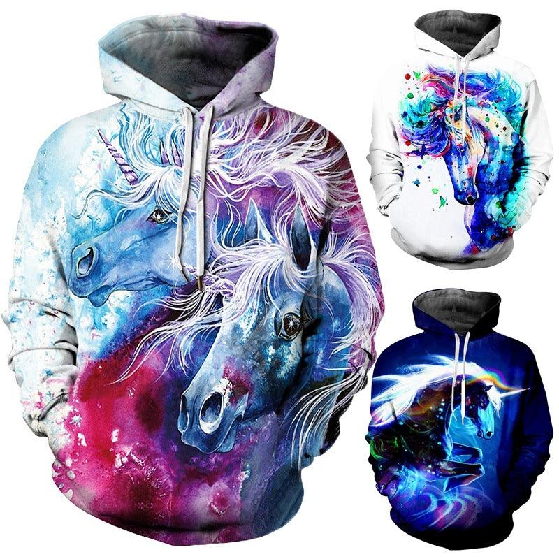 3D Digital Printing Long-Sleeved Sports Sweatshirt - Elite Essence Store