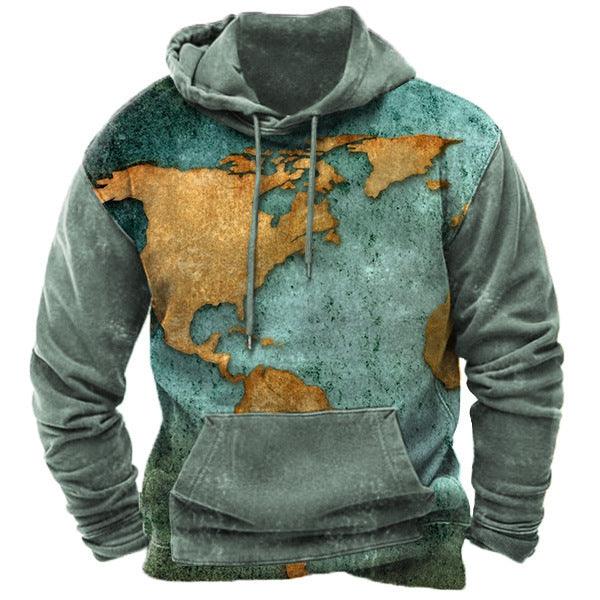 Digital Printing Street Sports Fashion Trend Hoodie - Elite Essence Store