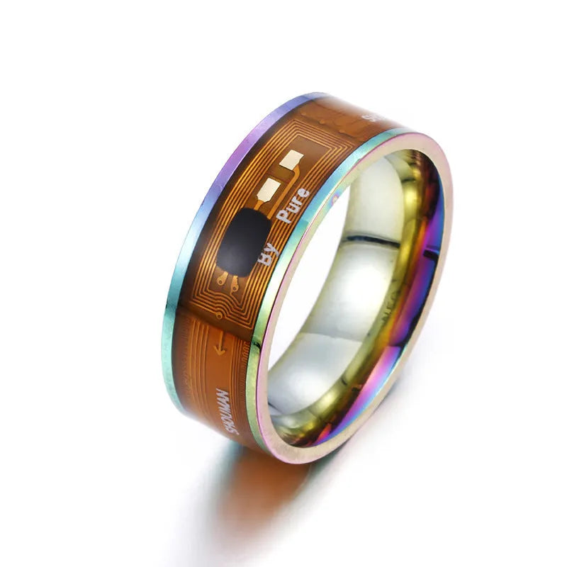 NFC smart ring wearable smart phone device cross-border hot selling smart jewelry