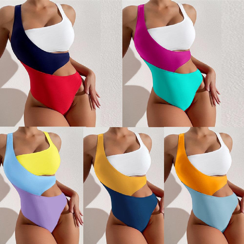 Fashion Shaping Conservative Bikini Swimwear - Elite Essence Store