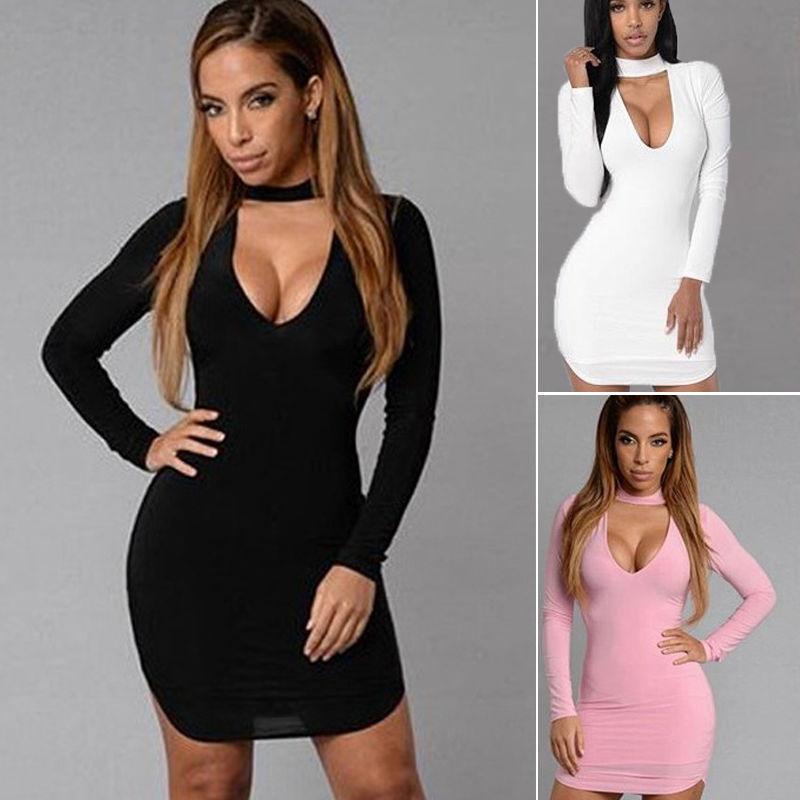 EBay fast selling, European, American, bursting, V collar, cocktail dresses and dress sexy dresses - Elite Essence Store