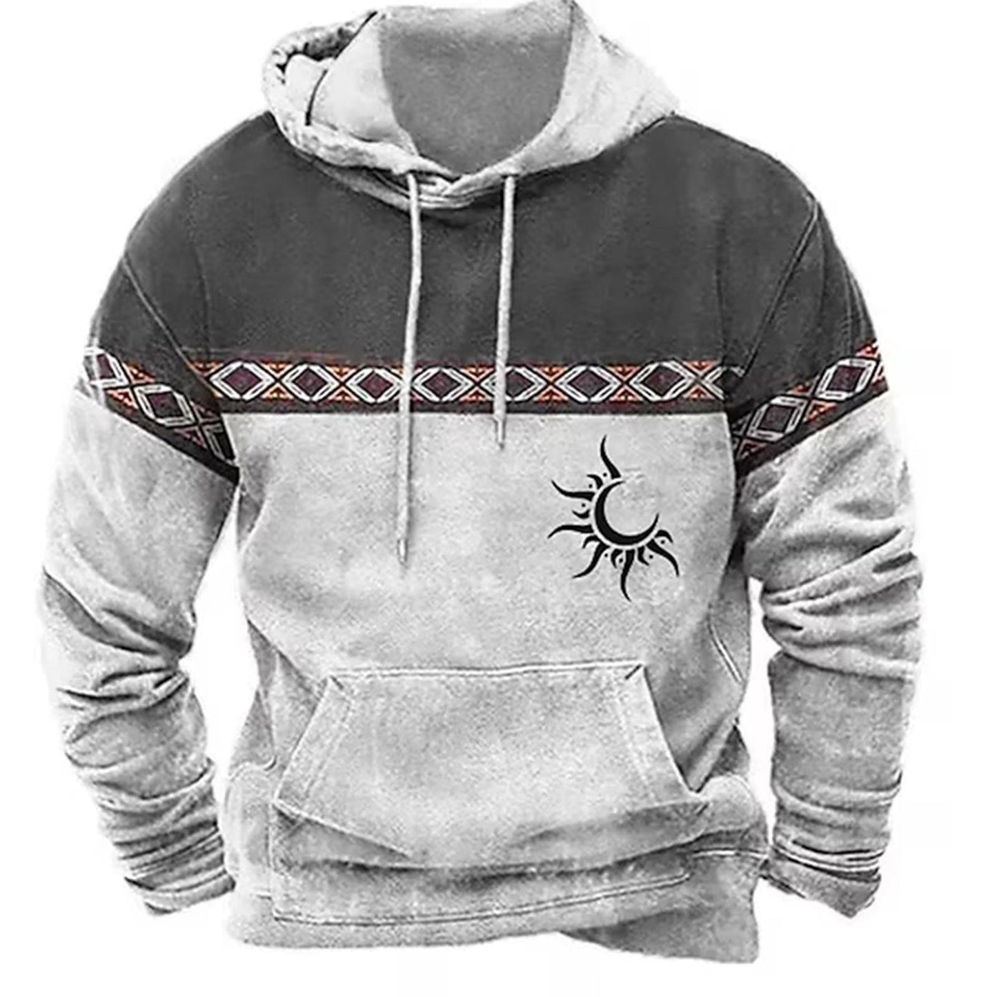 Men's Totem Plus Size 3D Printed Hoodie - Elite Essence Store